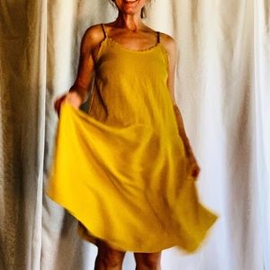 Vernacular Chartreuse Sundress
